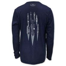 Load image into Gallery viewer, NAVY UNDER ARMOUR LIMITED EDITION SHIP LONG SLEEVE TEE (NAVY) 9