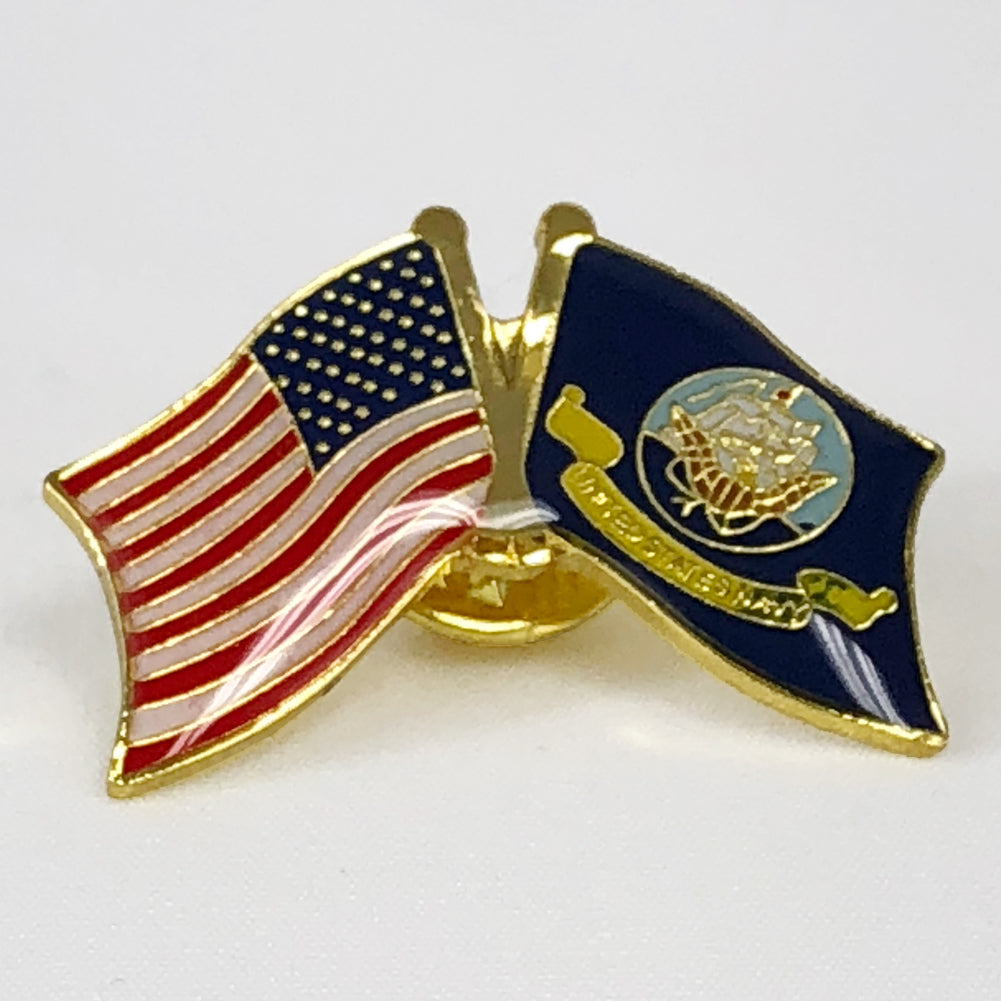 NAVY USA LAPEL PIN