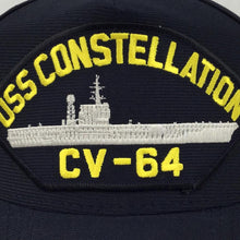 Load image into Gallery viewer, NAVY USS CONSTELLATION CV64 HAT 1