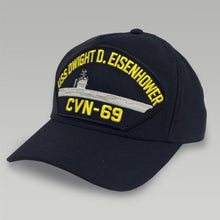 Load image into Gallery viewer, NAVY USS DWIGHT D. EISENHOWER CVN-69 HAT (NAVY)
