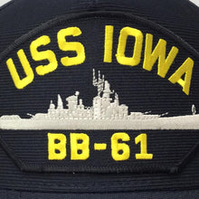 Load image into Gallery viewer, NAVY USS IOWA BB61 HAT 2