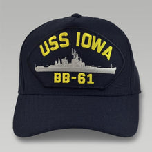 Load image into Gallery viewer, NAVY USS IOWA BB61 HAT 3