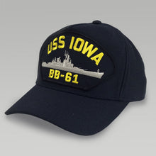 Load image into Gallery viewer, NAVY USS IOWA BB61 HAT