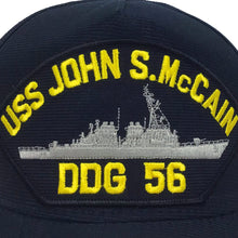 Load image into Gallery viewer, NAVY USS JOHN S MCCAIN DDG 56 HAT