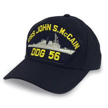 Load image into Gallery viewer, NAVY USS JOHN S MCCAIN DDG 56 HAT 1