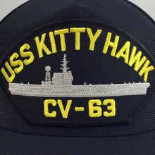 Load image into Gallery viewer, NAVY USS KITTY HAWK CV63 HAT 1