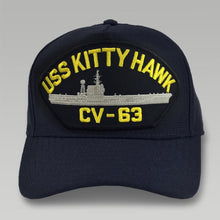 Load image into Gallery viewer, NAVY USS KITTY HAWK CV63 HAT 2