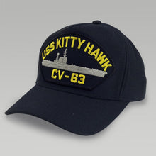 Load image into Gallery viewer, NAVY USS KITTY HAWK CV63 HAT