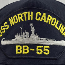 Load image into Gallery viewer, NAVY USS NORTH CAROLINA BB-55 HAT 1