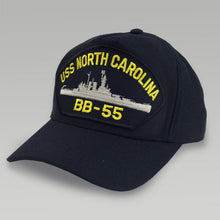 Load image into Gallery viewer, NAVY USS NORTH CAROLINA BB-55 HAT