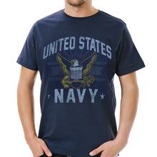 Load image into Gallery viewer, NAVY VINTAGE BASIC T-SHIRT (NAVY) 3