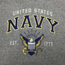 Load image into Gallery viewer, NAVY YOUTH EAGLE EST. 1775 T-SHIRT (GREY)