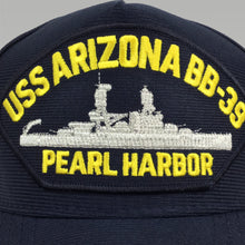 Load image into Gallery viewer, NAVY USS ARIZONA PEARL HARBOR HAT 1