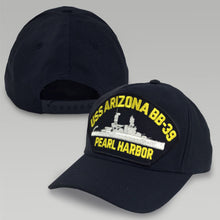 Load image into Gallery viewer, NAVY USS ARIZONA PEARL HARBOR HAT 2