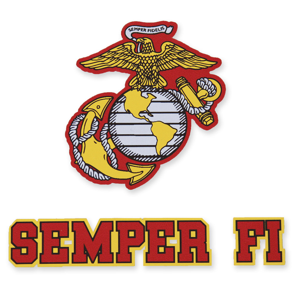 SEMPER FI EGA DECAL 1