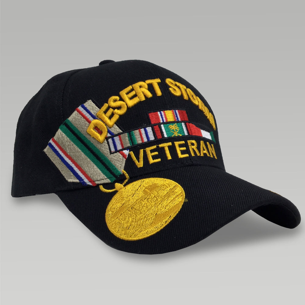Desert Storm Veteran Medal Hat