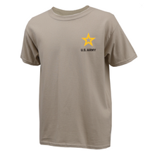 Load image into Gallery viewer, Army Left Chest Youth T-Shirt