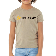 Load image into Gallery viewer, Army Full Chest Youth T-Shirt