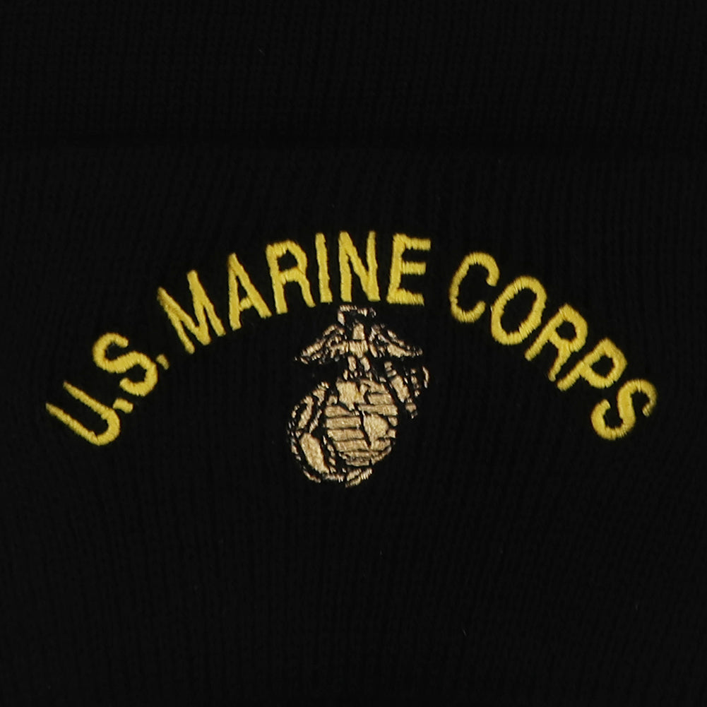 U.S MARINE CORPS EGA WATCH CAP (BLACK)