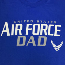 Load image into Gallery viewer, UNITED STATES AIR FORCE DAD T-SHIRT (ROYAL) 3