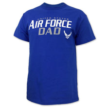 Load image into Gallery viewer, UNITED STATES AIR FORCE DAD T-SHIRT (ROYAL) 4