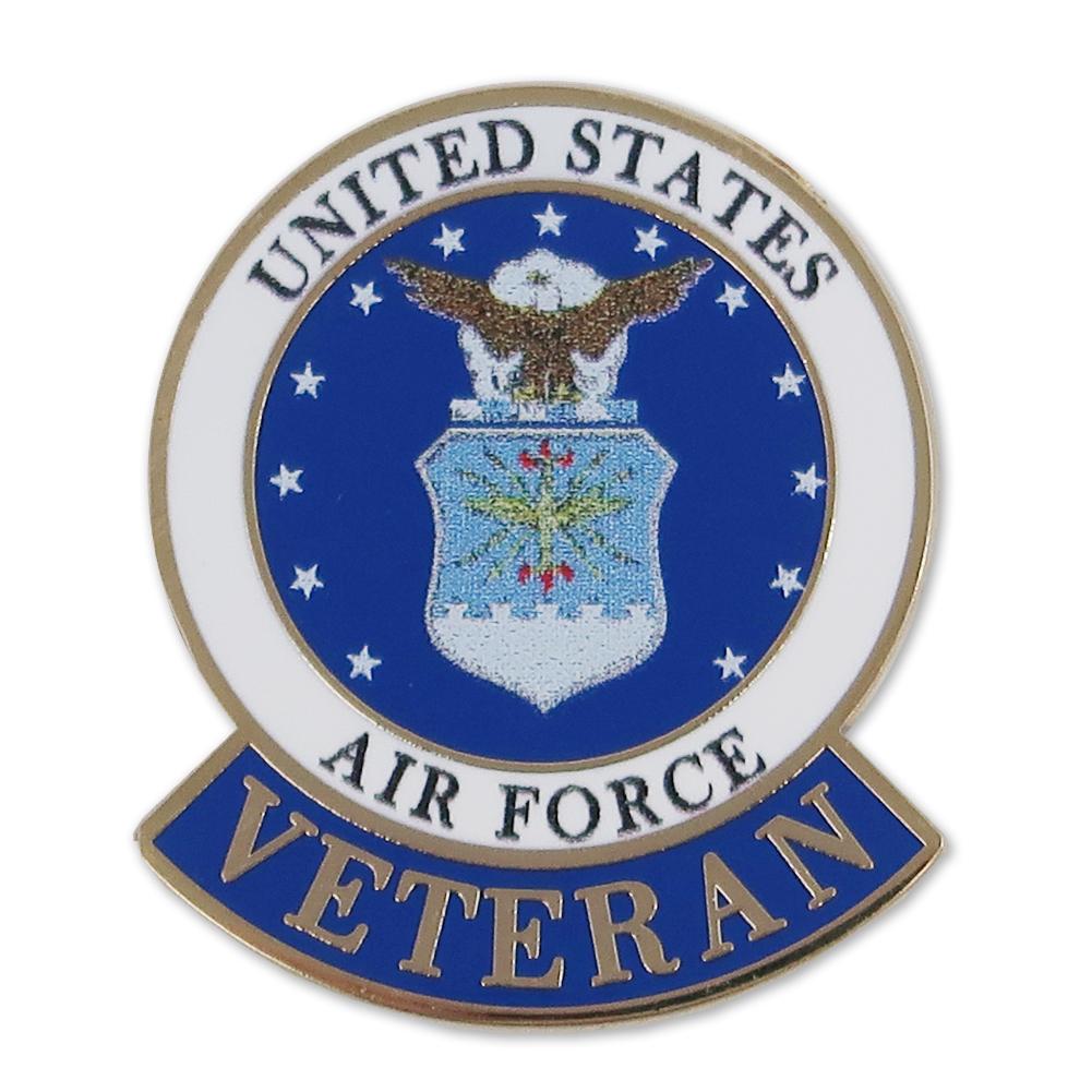 UNITED STATES AIR FORCE VETERAN LAPEL PIN