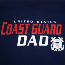 Load image into Gallery viewer, UNITED STATES COAST GUARD DAD T-SHIRT (NAVY) 1