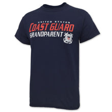 Load image into Gallery viewer, UNITED STATES COAST GUARD GRANDPARENT T-SHIRT (NAVY) 2