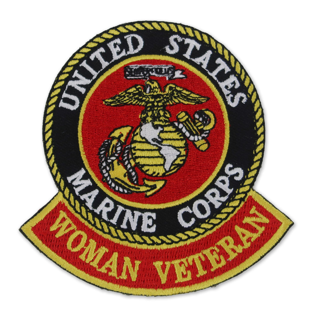 United States Marine Corps Ega Woman Veteran Patch