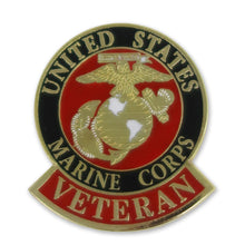 Load image into Gallery viewer, UNITED STATES MARINE CORPS VETERAN LAPEL PIN