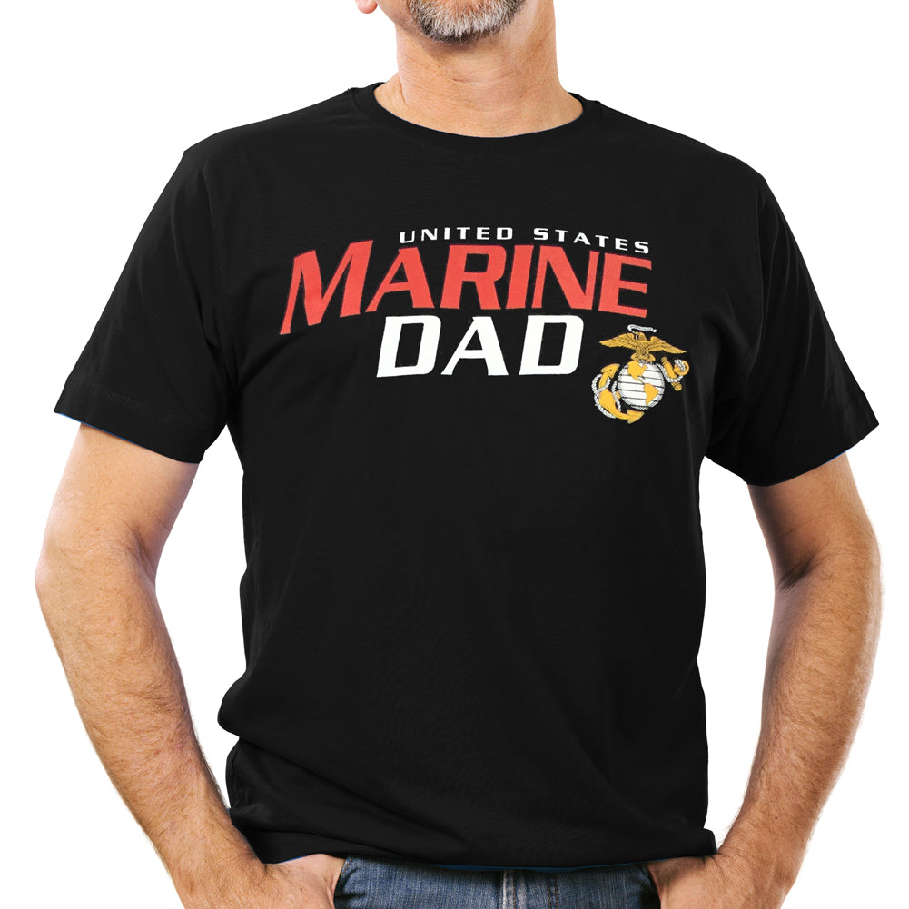 UNITED STATES MARINE DAD T-SHIRT (BLACK) 5