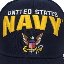 Load image into Gallery viewer, UNITED STATES NAVY BOLD TACTICS HAT (NAVY)