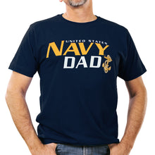Load image into Gallery viewer, UNITED STATES NAVY DAD T-SHIRT (NAVY) 5