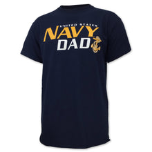 Load image into Gallery viewer, UNITED STATES NAVY DAD T-SHIRT (NAVY) 4