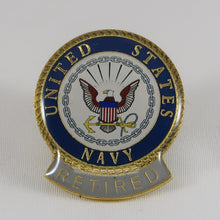 Load image into Gallery viewer, UNITED STATES NAVY RETIRED LAPEL PIN 1