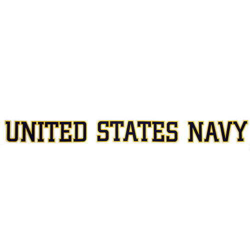 UNITED STATES NAVY STRIP DECAL 1