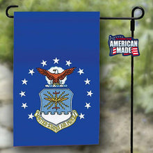 Load image into Gallery viewer, US AIR FORCE GARDEN FLAG (USA MADE)