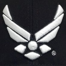 Load image into Gallery viewer, US AIRFORCE 3D HAT BLACK 2