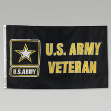 Load image into Gallery viewer, US ARMY VETERAN FLAG (3&#39;X 5&#39;) 1