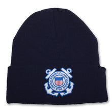 Load image into Gallery viewer, US COAST GUARD SEAL WATCH CAP (NAVY) 1