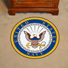 Load image into Gallery viewer, US NAVY ROUND MAT 44IN ROUND 3