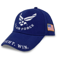 Load image into Gallery viewer, USAF FLY, FIGHT, WIN HAT 6