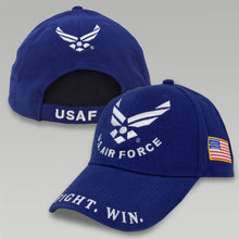 Load image into Gallery viewer, USAF FLY, FIGHT, WIN HAT
