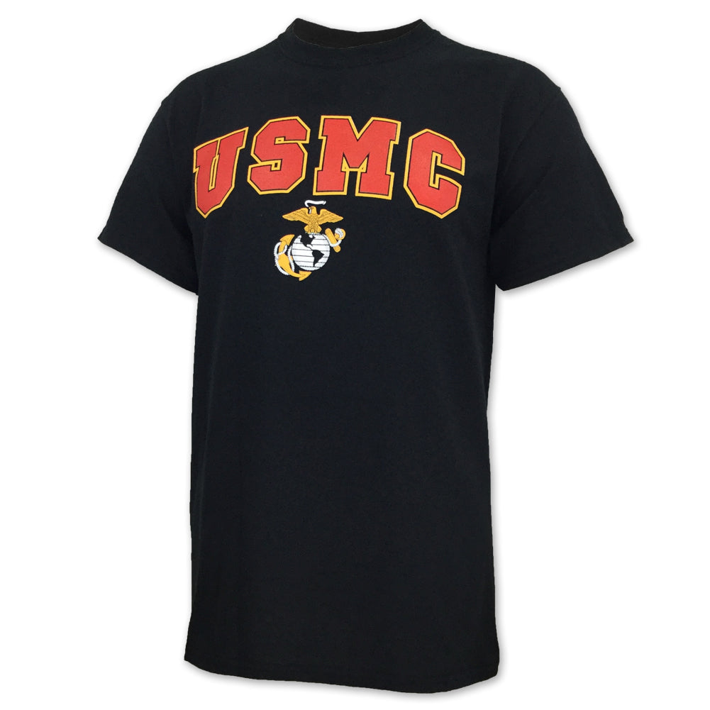 USMC Arch EGA T-Shirt (Black)