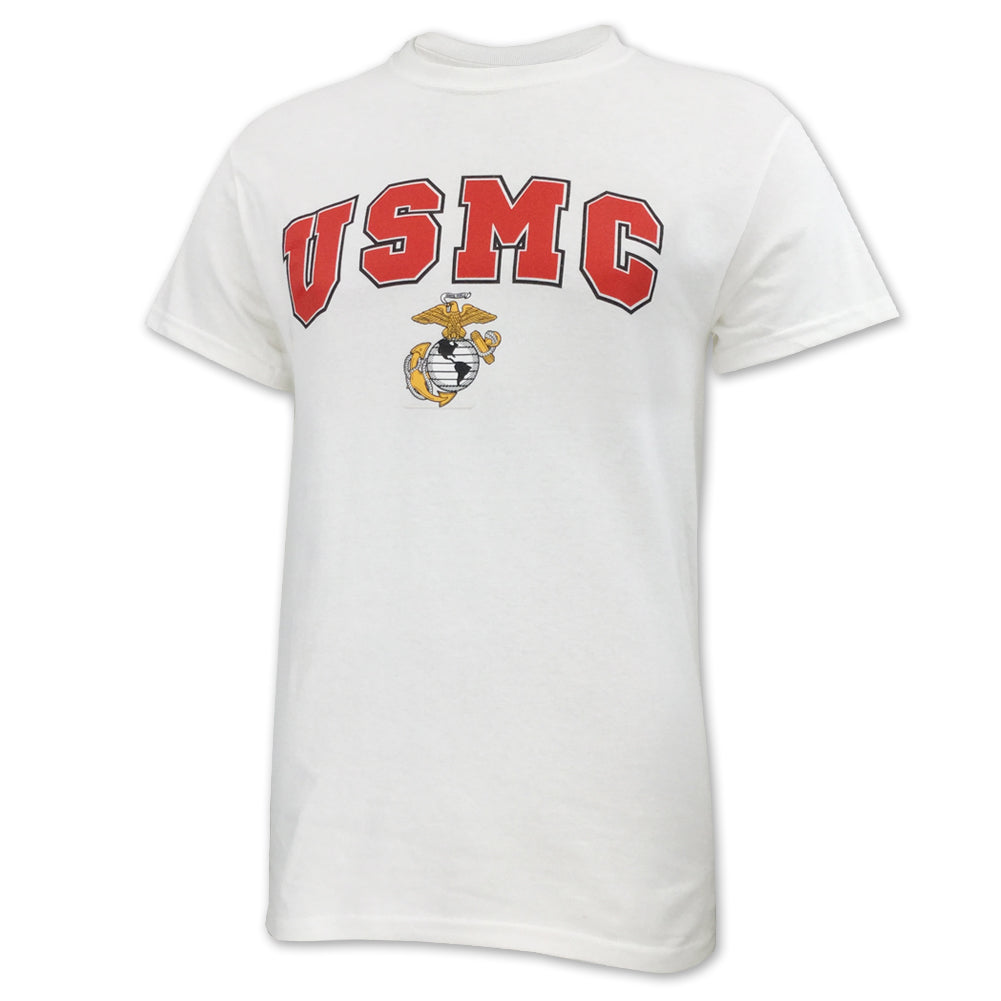 USMC Arch EGA T-Shirt (White)