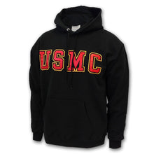 Load image into Gallery viewer, USMC BOLD BLOCK HOODED SWEATSHIRT 2