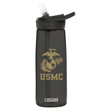 Load image into Gallery viewer, USMC Camelbak Water Bottle (Charcoal)