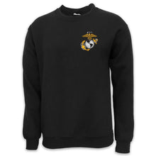 Load image into Gallery viewer, USMC EGA LOGO CREWNECK (BLACK)