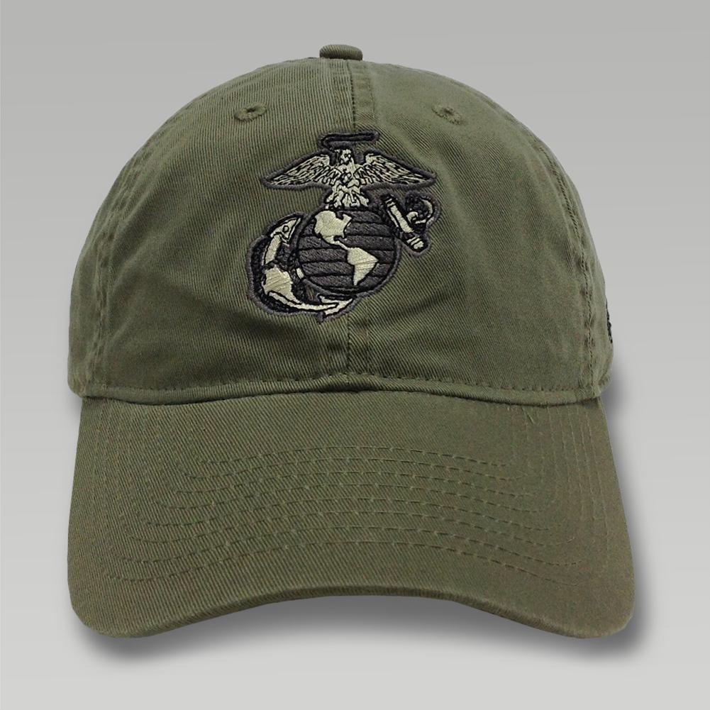 Ega Cap USMC EGA Twill Cap (Moss)