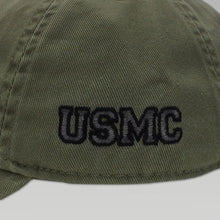Load image into Gallery viewer, USMC EGA TWILL CAP (MOSS) 4